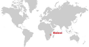 Where is Malawi on the Map