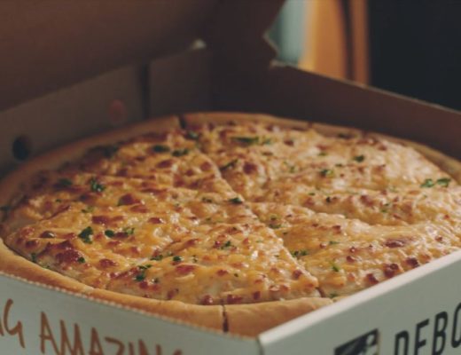Debonair Logo pizza
