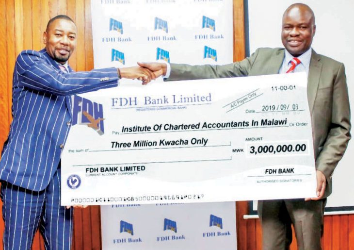 , FDH Bank gives Icam K3 million