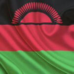 Wavy National Flag of Malawi
