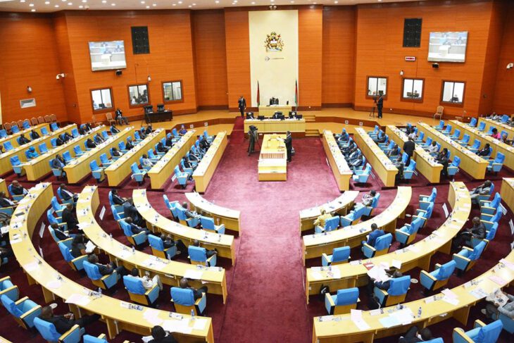 Inside Malawi Parliament Building