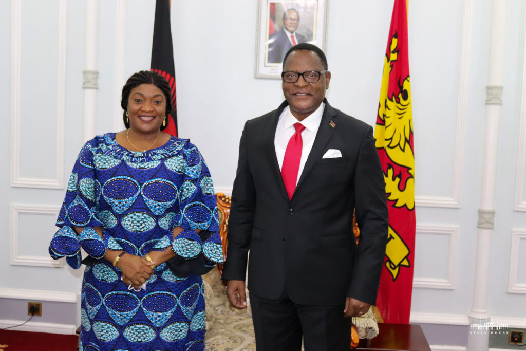 Lazarus Chakwera Inside State House