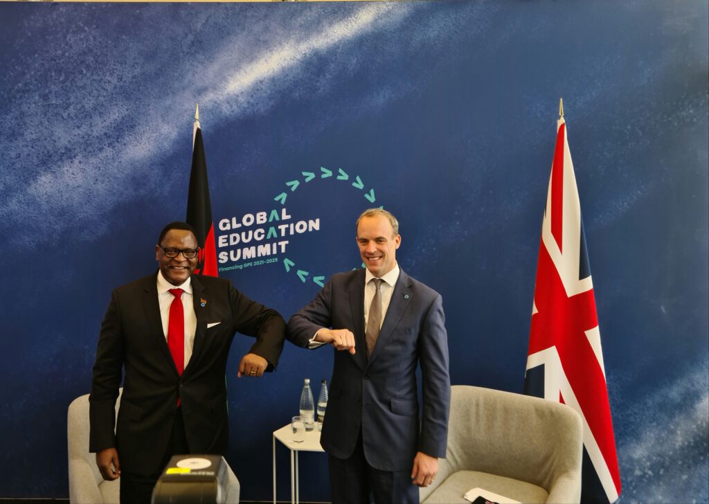 Lazarus Chakwera Meeting Uk Minister