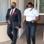 Lazarus Chakwera Walking With Vice President