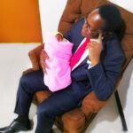 Lazarus Chakwera With Grand Child