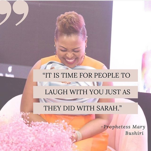 Mary Bushiri Bible Quote About Sarah