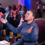 Mary Bushiri Eyes Closed Praying