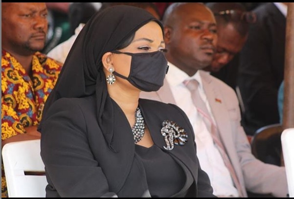 Mary Chilima All Black Mask