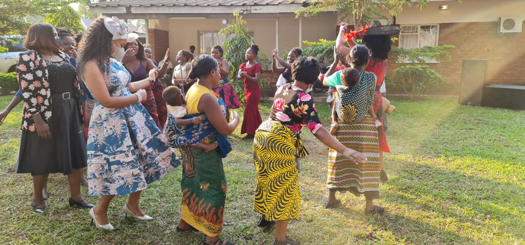 Mary Chilima Dancing