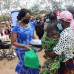 Mary Chilima Feeding Children