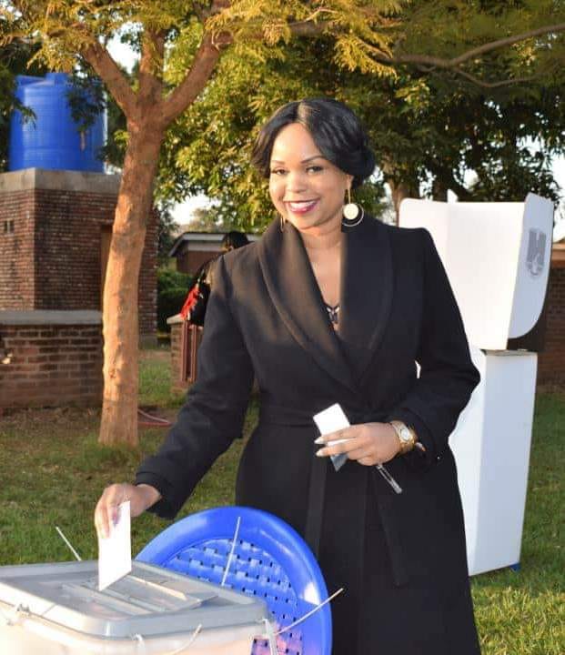 Mary Chilima Voting