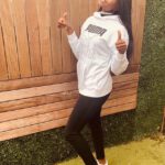 Mwai Kumwenda Thumbs Up With Puma Clothing