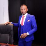 Shepherd Bushiri All Blue Suit