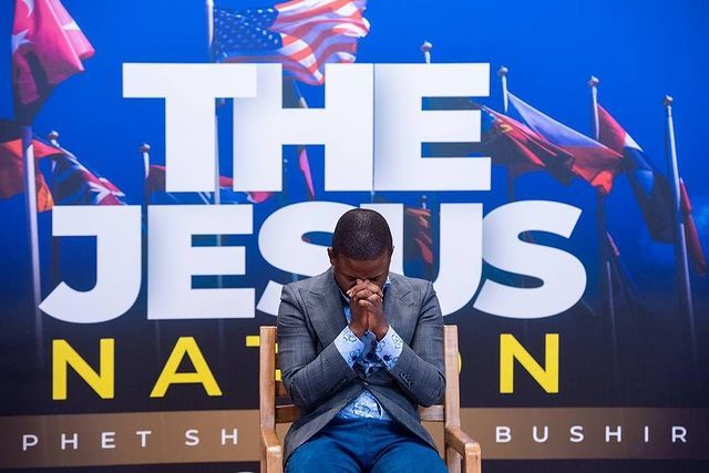 Shepherd Bushiri Closed Hand Prayer