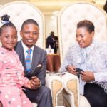 Shepherd Bushiri With Daughter Raphaella And Wife