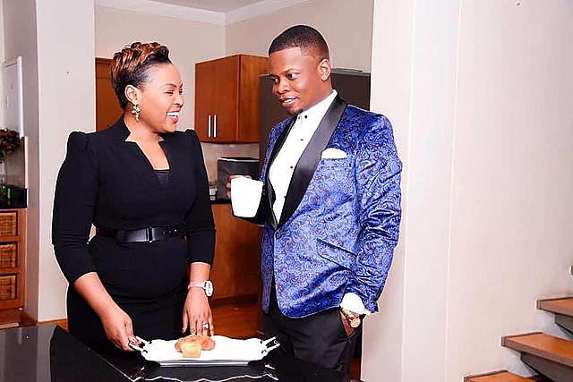 Shepherd Bushiri With Wife Having Tea