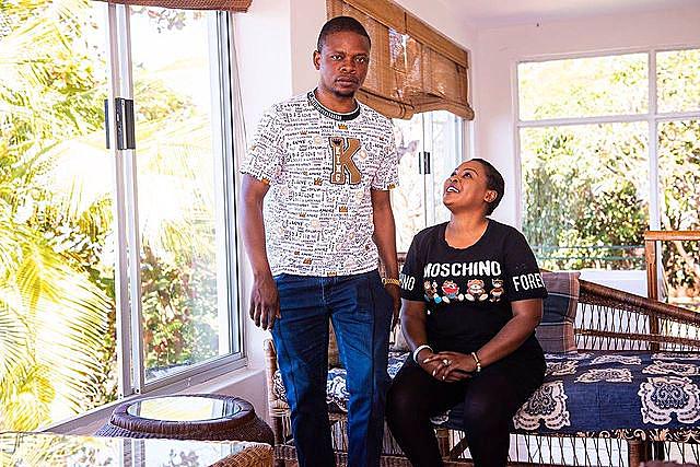 Shepherd Bushiri With Wife Inside House