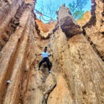 Climbing Malape Pillars