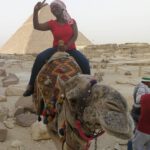 Martha Riding Camel