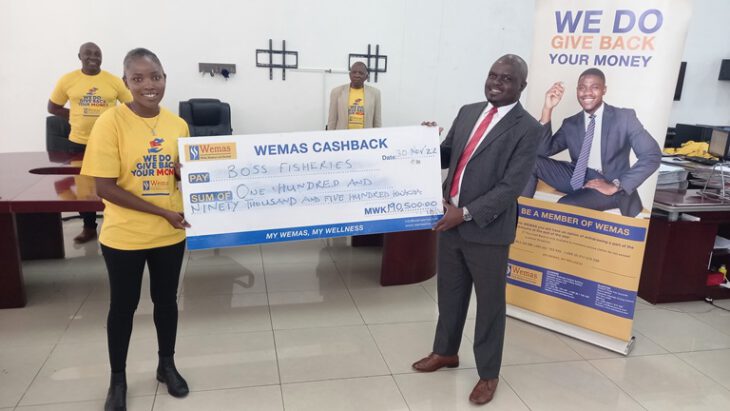Wemas gives cashback to 9 Boss Fisheries employees