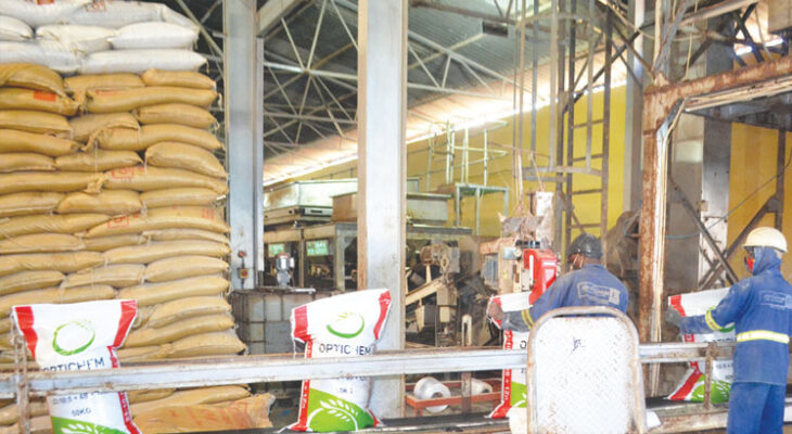 Fertiliser re-exports rising, figures show