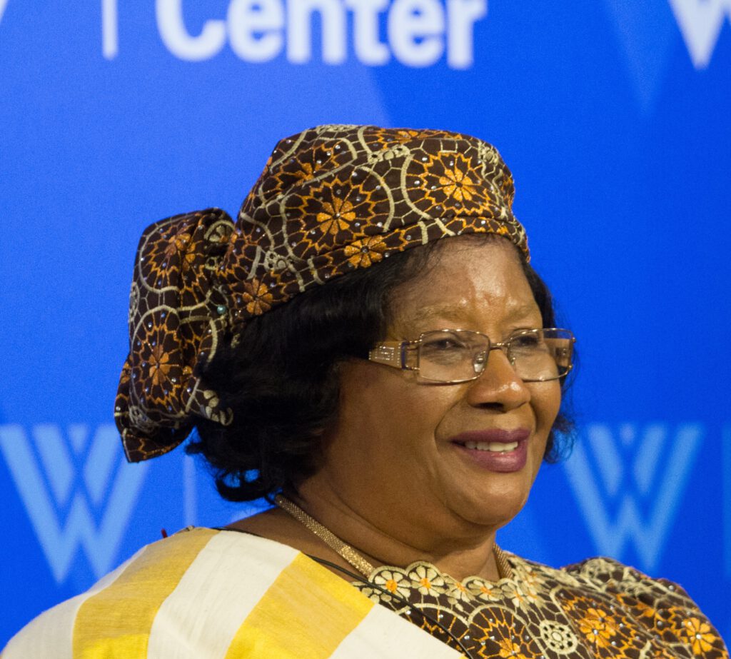 Joyce Banda Smiling