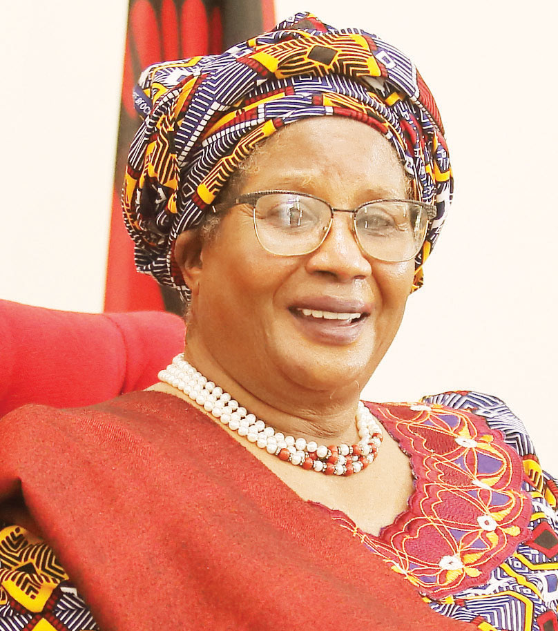 Joyce Banda White Hair