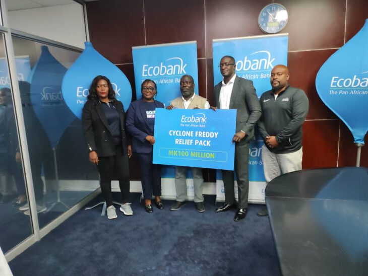Ecobank Group provides K100m relief package for Cyclone Freddy survivors