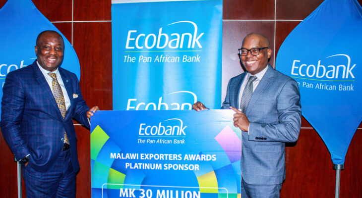 Ecobank Malawi sponsors K30m for Malawi Exporters Awards