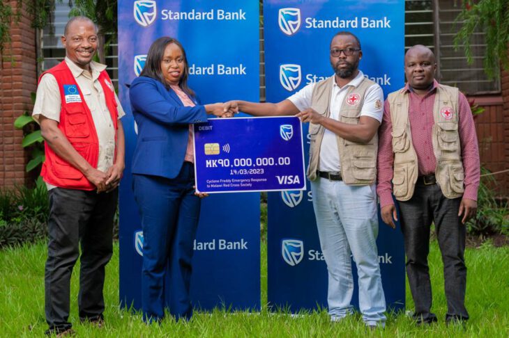 Standard Bank gives K120m Towards Cyclone Freddy rescue mission, cholera response