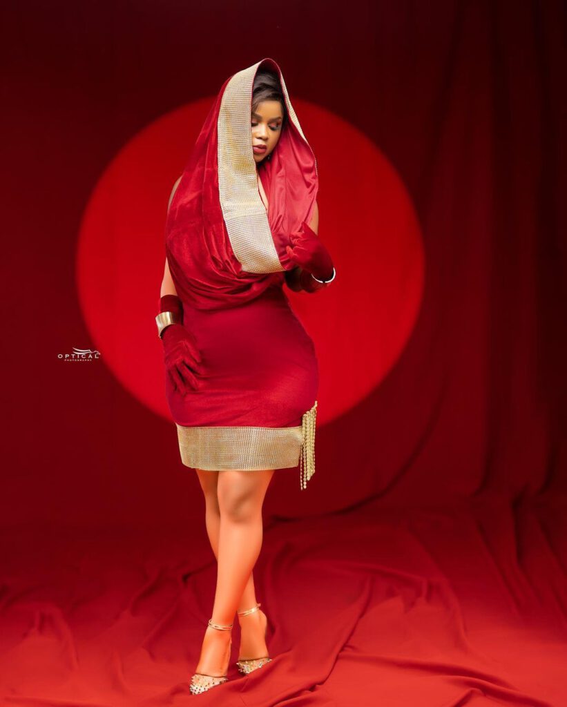 Dorothy Shonga Wearing Red