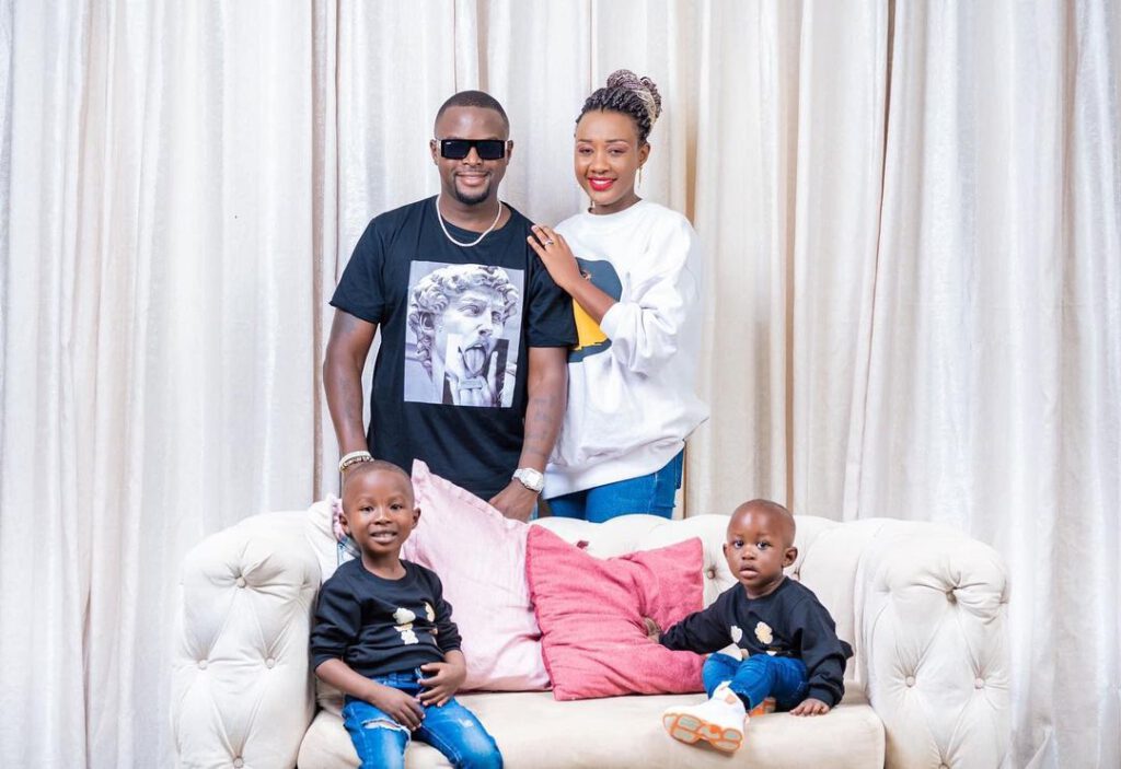 Gwamba With Family Photo