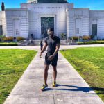 Tay Grin At Griffith Observatory