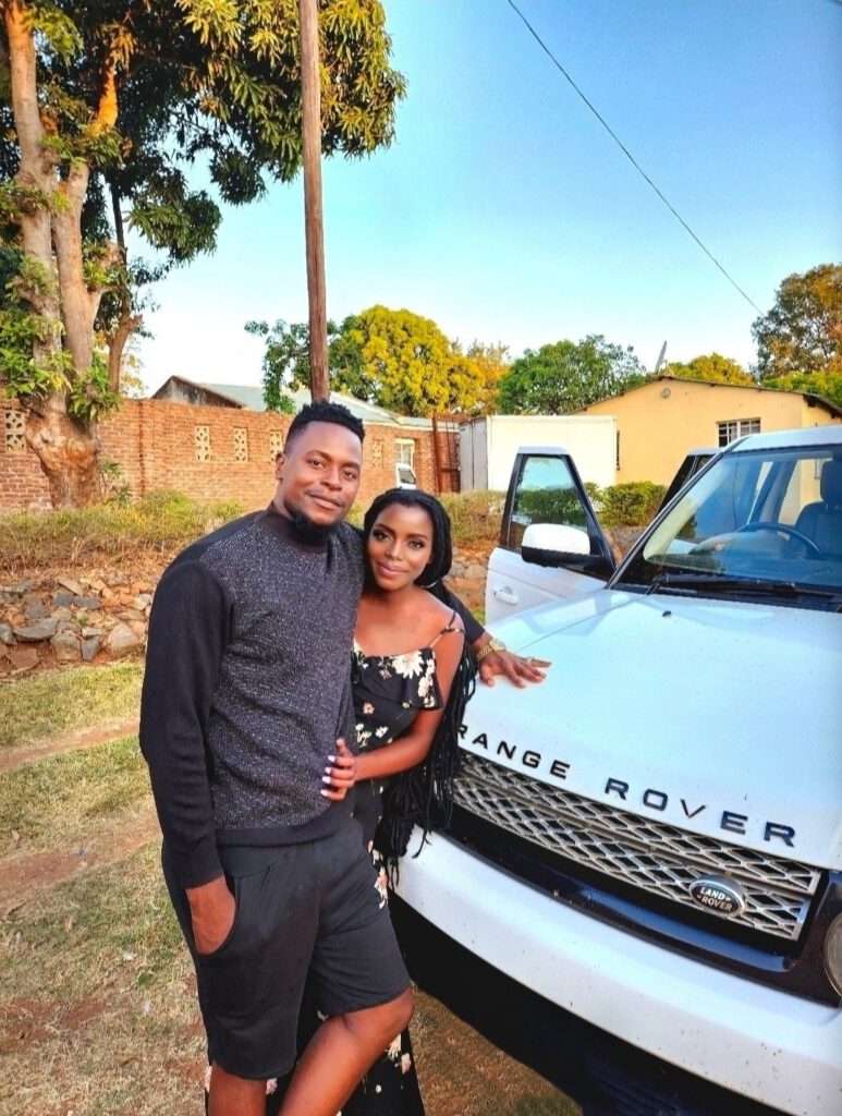 With Pempho Range Rover