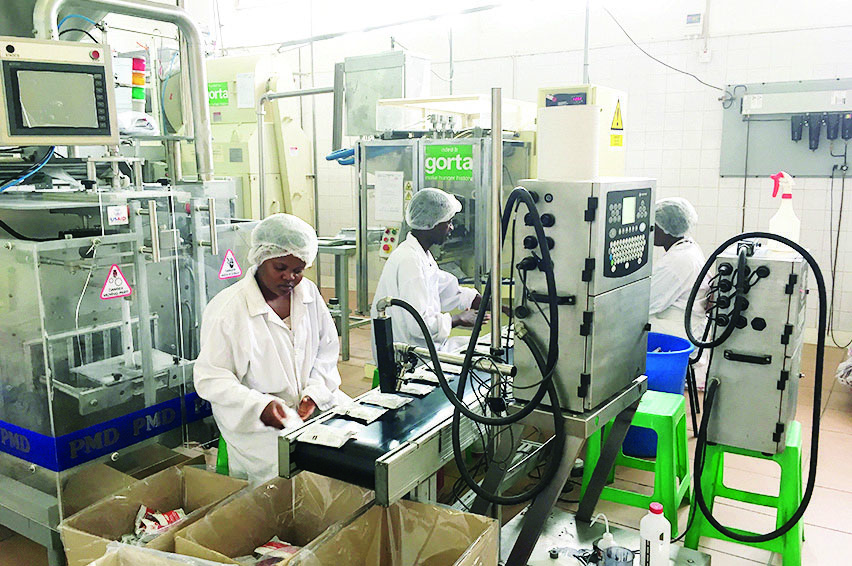 Manufacturers in tight space