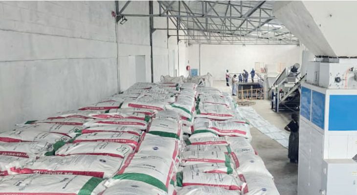 Malawian firm blending 50MT fertiliser per hour