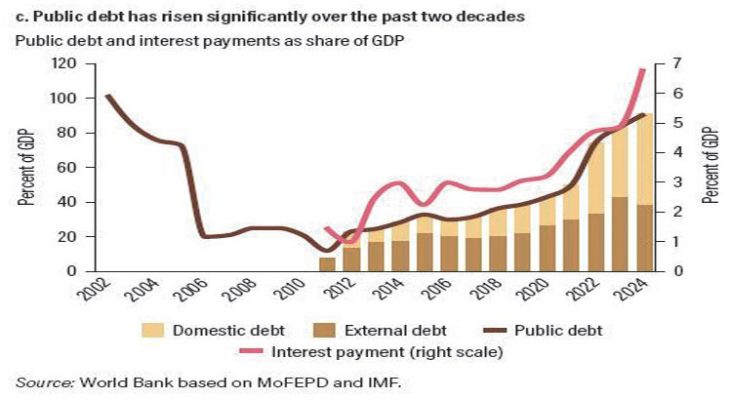Malawi faces rising risk of debt default